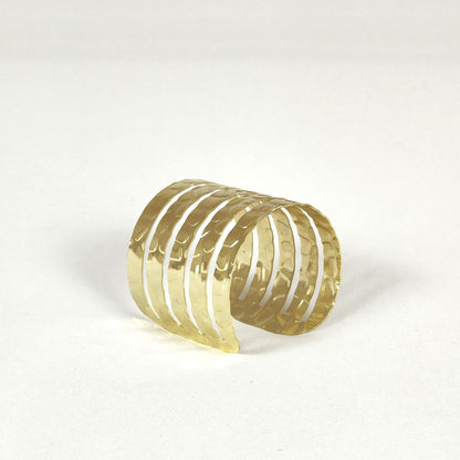 Golden Radiance Cuff Bracelet for Women and girls