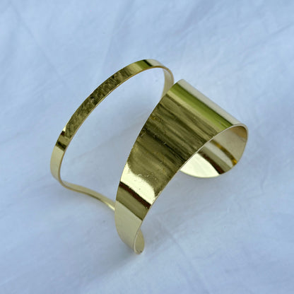 Anti-Tarnish Gold Plated Cuff Bracelet for Girls